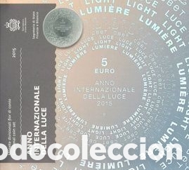 Material numism&aacute;tico: CARTERA EUROS SAN MARINO 2015 SC (9 Monedas) 5 euros plata