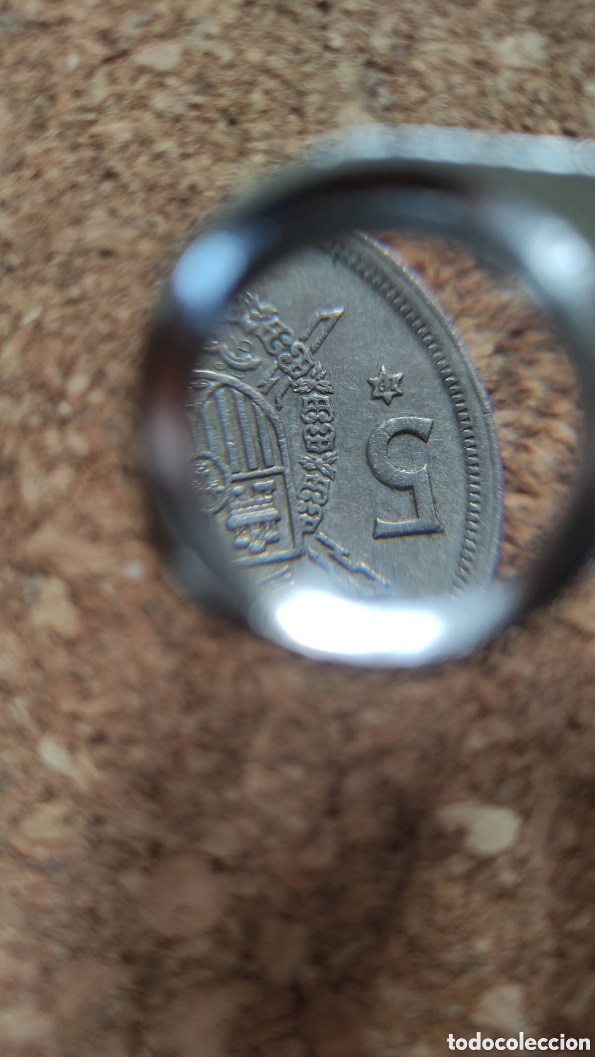 Material numism&aacute;tico: Lupa triplet 30x21 nueva - Foto 2