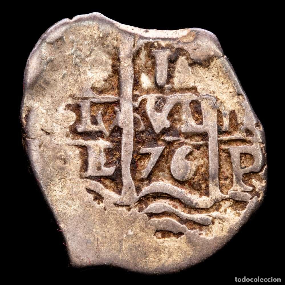Material numism&aacute;tico: Carlos II (1665-1700). 1 real. 1676. Potos&iacute;. E. (Cal-262). Ag. 3,29 gramos. Doble ensayador. MBC.