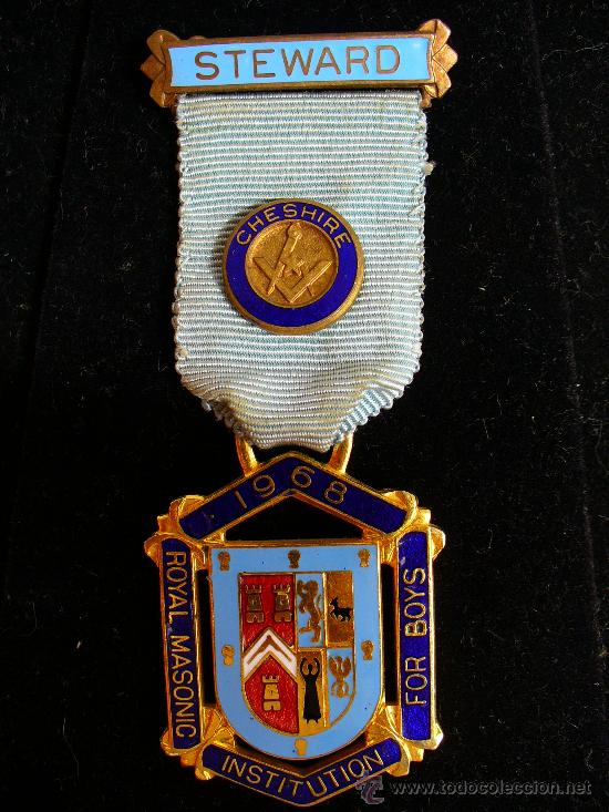 Medallas condecorativas: MEDALLA 1968. MASON - Foto 1