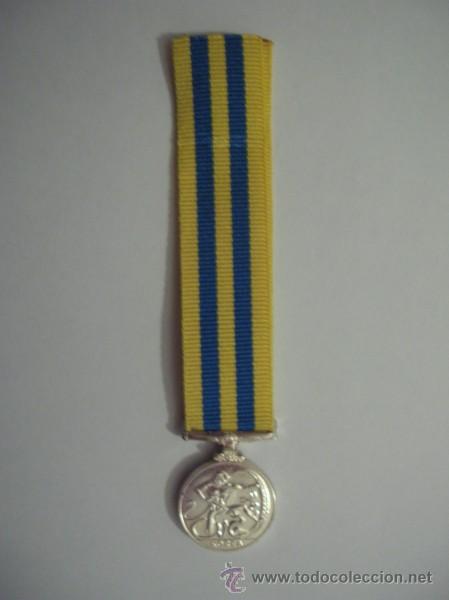 Medallas condecorativas: Medalla miniatura de Corea 1950-53 - Foto 1