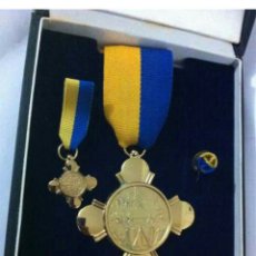 Medallas condecorativas: CONDECORACIÓN DE PLATA. ORDEN MÉRITO EN EL TRABAJO. 1A. CLASE. VENEZUELA