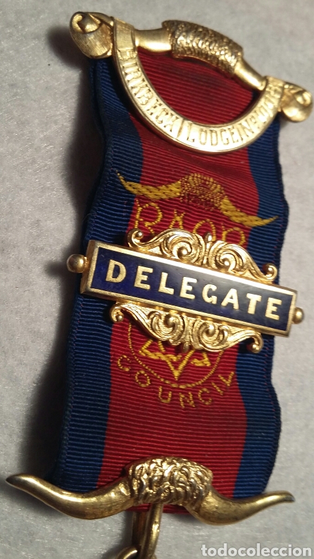 Medallas condecorativas: Medalla mas&oacute;nica plata - Foto 3
