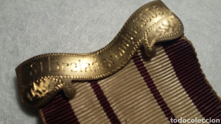 Medallas condecorativas: Medalla mas&oacute;nica plata - Foto 3