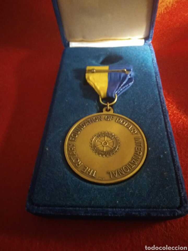 Medallas condecorativas: MEDALLA ROTARY INTERNACIONAL - Foto 3