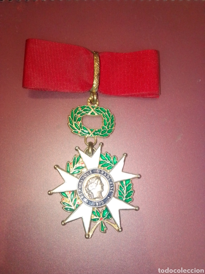 Medallas condecorativas: Legi&oacute;n de Honor Francesa (r&eacute;plica) - Foto 1