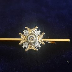 Medallas condecorativas: PASADOR DE CORBATA GRAN CRUZ A LA CONSTANCIA MILITAR. EJÉRCITO ESPAÑOL. Lote 341574588