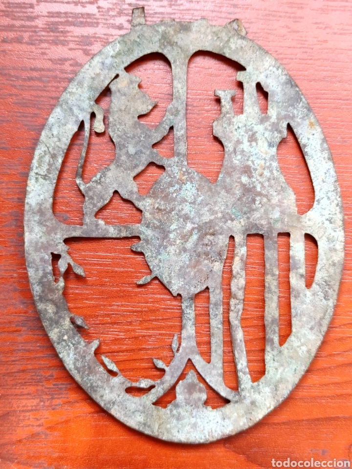 Medallas condecorativas: Placa en bronce. - Foto 2