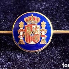 Medallas condecorativas: ALFILER O PASADOR DE CORBATA CASA REAL ESCUDO ESPAÑA. Lote 393397419