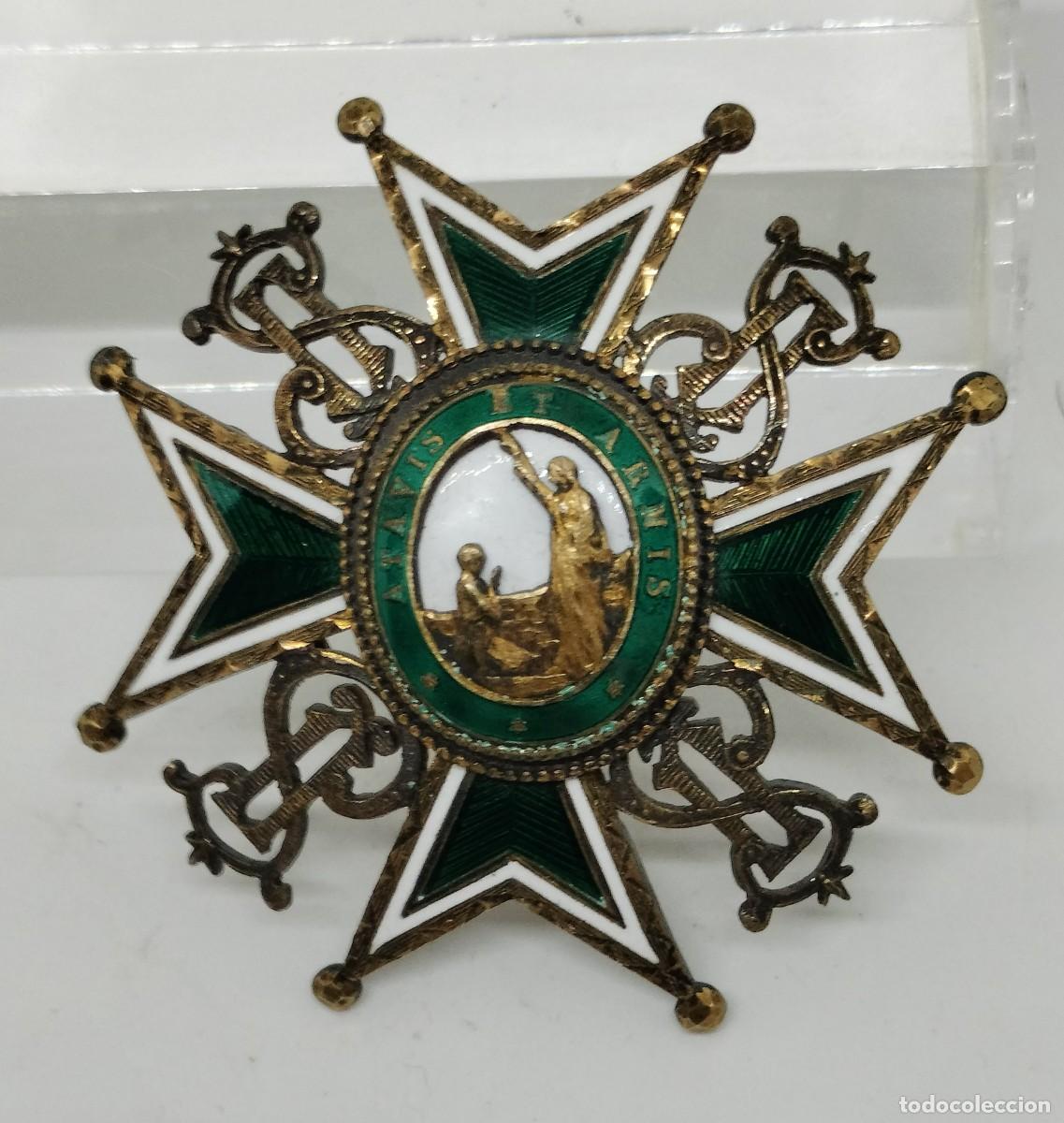 Medallas condecorativas: Placa de San L&aacute;zaro. - Foto 2