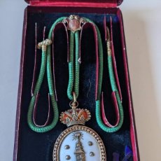 Medallas condecorativas: MEDALLA DE PRESIDENTE AÑOS 1900-1910 DIPUTACION DE LA CORUÑA ESPECTACULAR HIJO B.CASTELLS BARCELONA