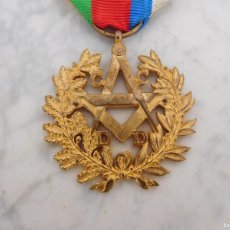 Medallas condecorativas: MEDALLA CONDECORACIÓN MASONICA