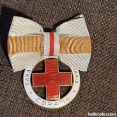 Medallas condecorativas: MEDALLA INSIGNIA DAMA AUXILIAR VOLUNTARIA CRUZ ROJA NUMERADA