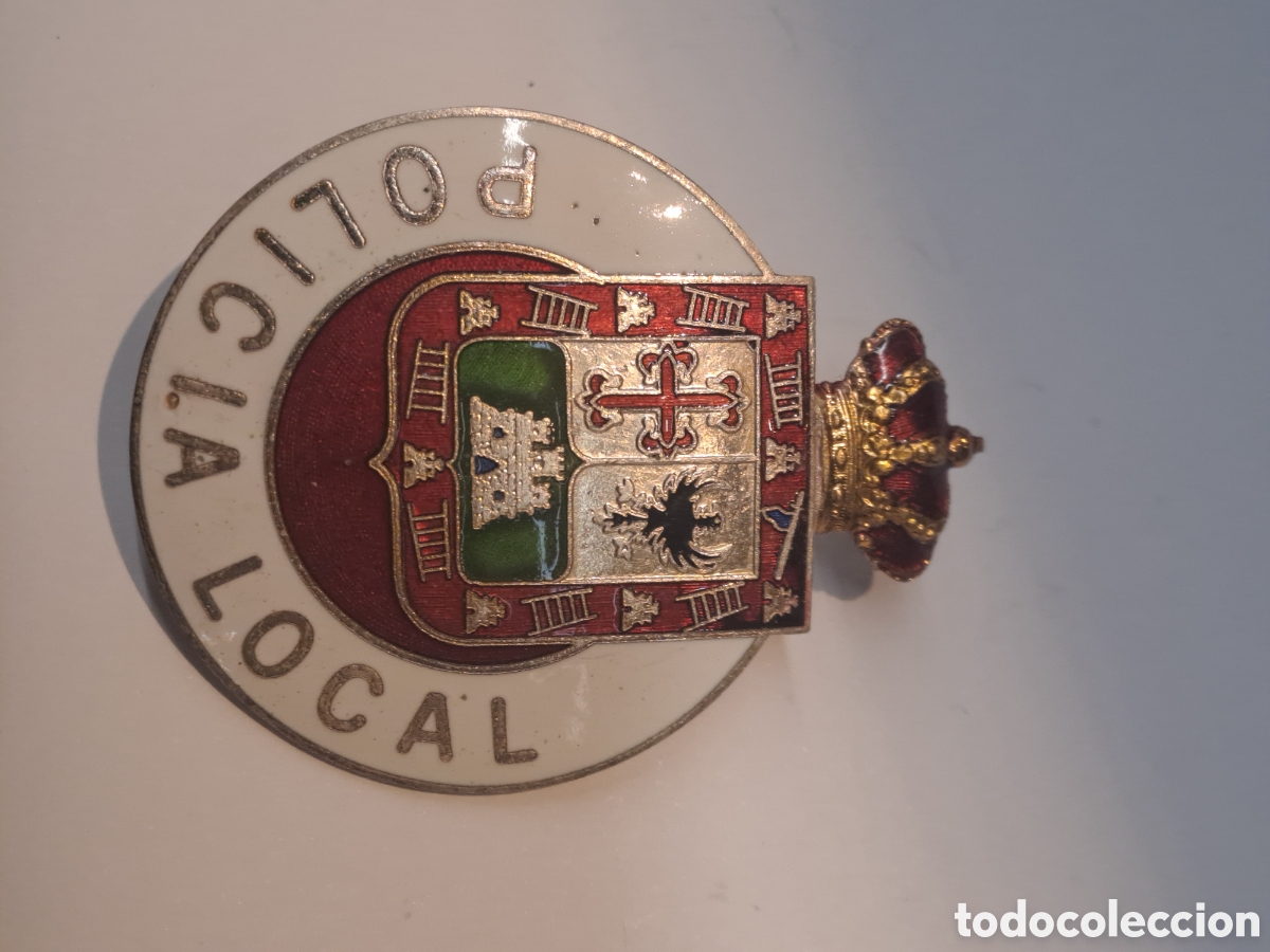 Medallas condecorativas: Placa policia local - Foto 3