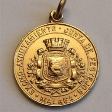 Medallas condecorativas: PREMIO A LA APLICACIÓN. AYUNTAMIENTO DE MÁLAGA. JUNTA DE FESTEJOS