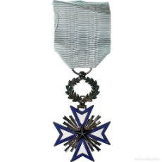 Medallas condecorativas: [#1156492] BENÍN, CROIX DE CHEVALIER DE L'ETOILE NOIRE, MEDALLA, EXCELLENT QUALITY, PLATA