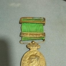 Medallas condecorativas: MEDALLA GUERRA AFRICANA ALFONSINA (1909)