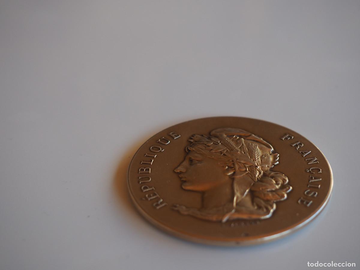 Medallas condecorativas: Medalla de plata francesa en estuche - Foto 9