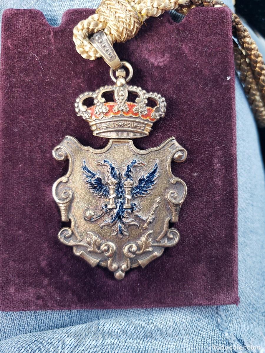 Medallas condecorativas: ACADEMIA MATRITENSE CON CORDON - Foto 3