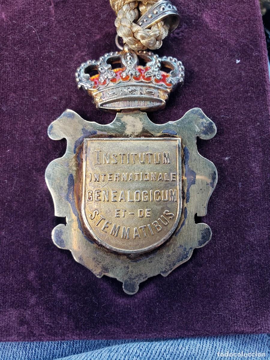 Medallas condecorativas: ACADEMIA MATRITENSE CON CORDON - Foto 4