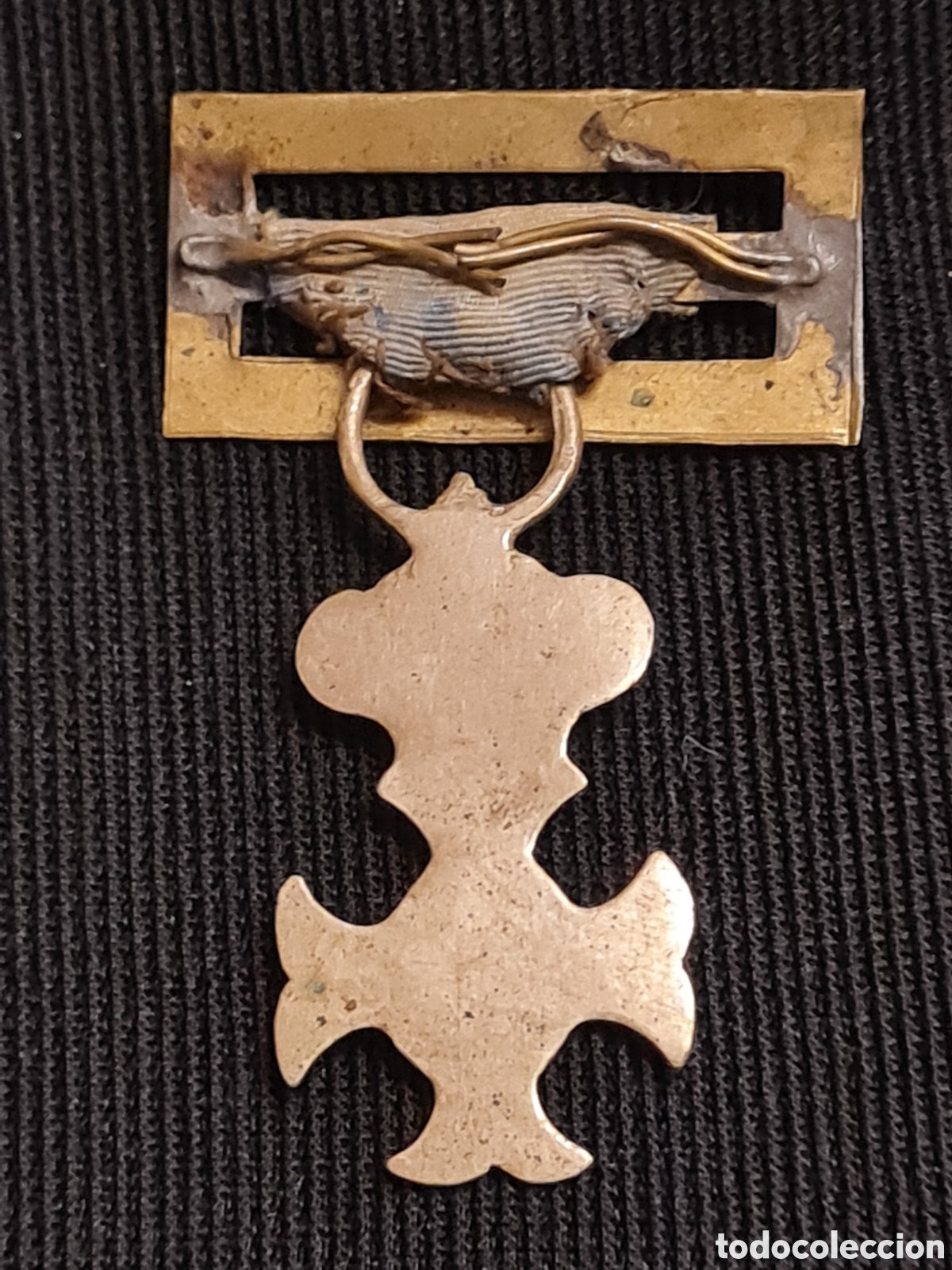 Medallas condecorativas: Antigua medalla de plata - Foto 2