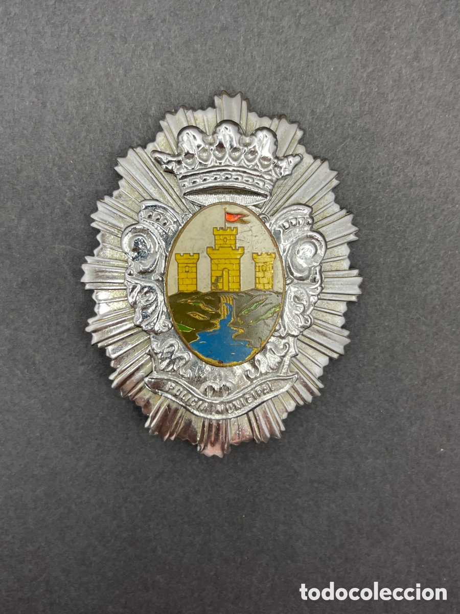 Medallas condecorativas: Placa Polic&iacute;a Municipal - Foto 1