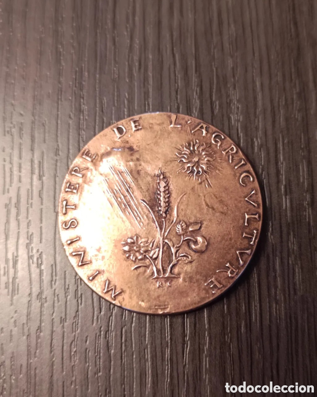 Medallas condecorativas: Medalla Conmemorativa Ministerio Agricultura Frances