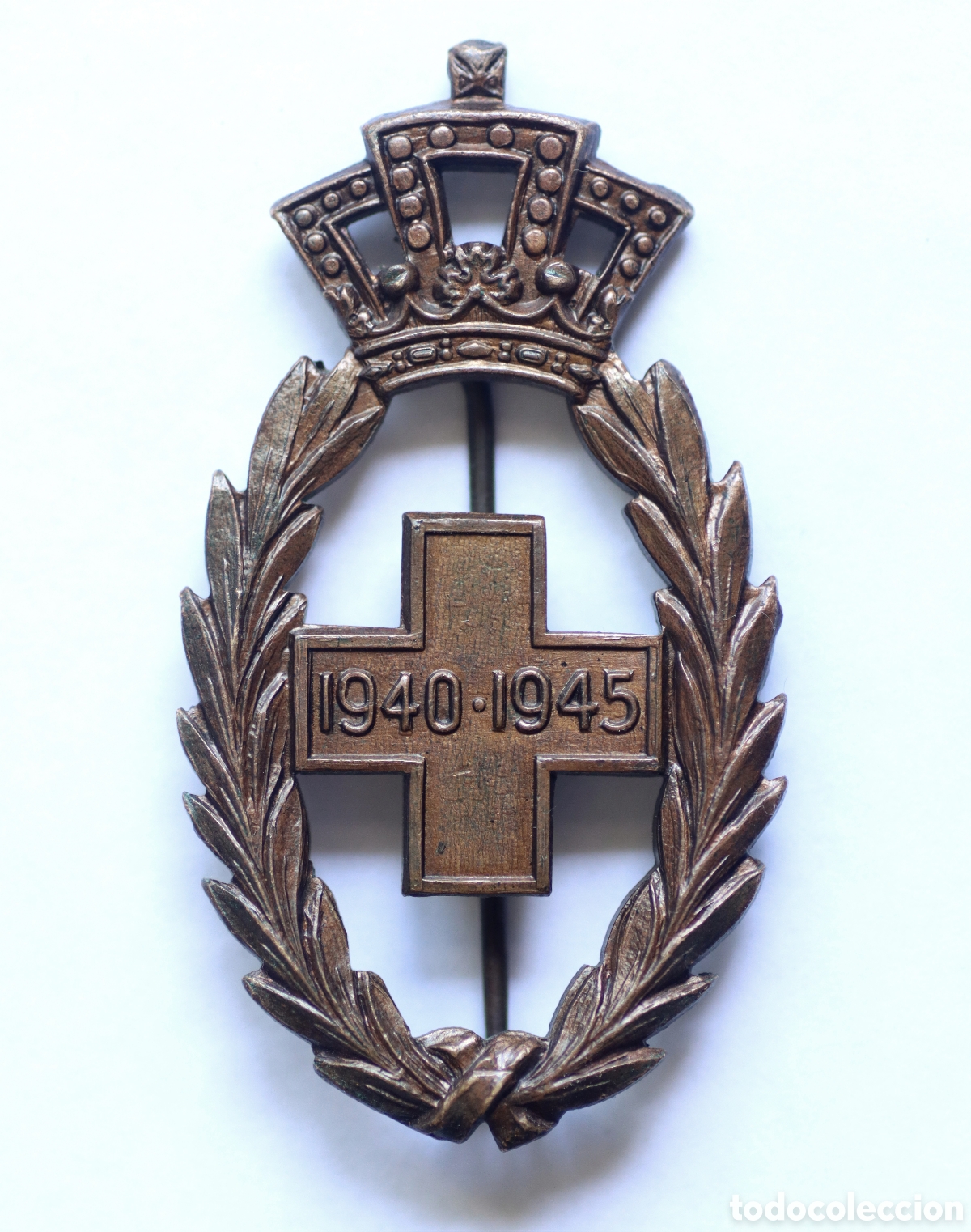 Medallas condecorativas: CONDECORACI&Oacute;N CRUZ ROJA BELGA 1940-45. SEGUNDA GUERRA MUNDIAL WWII