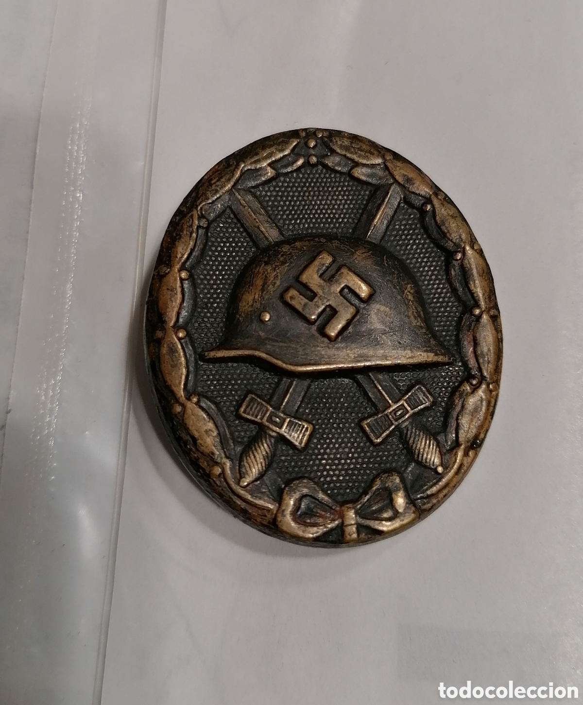 Medallas condecorativas: Medalla de herido wermagh 2a guerra mundial