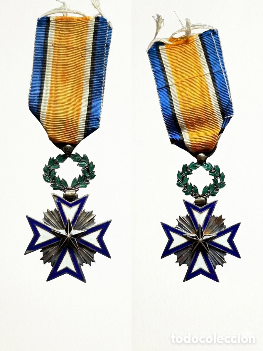 Medallas condecorativas: Medalla Orden de la Estrella Negra francesa antigua