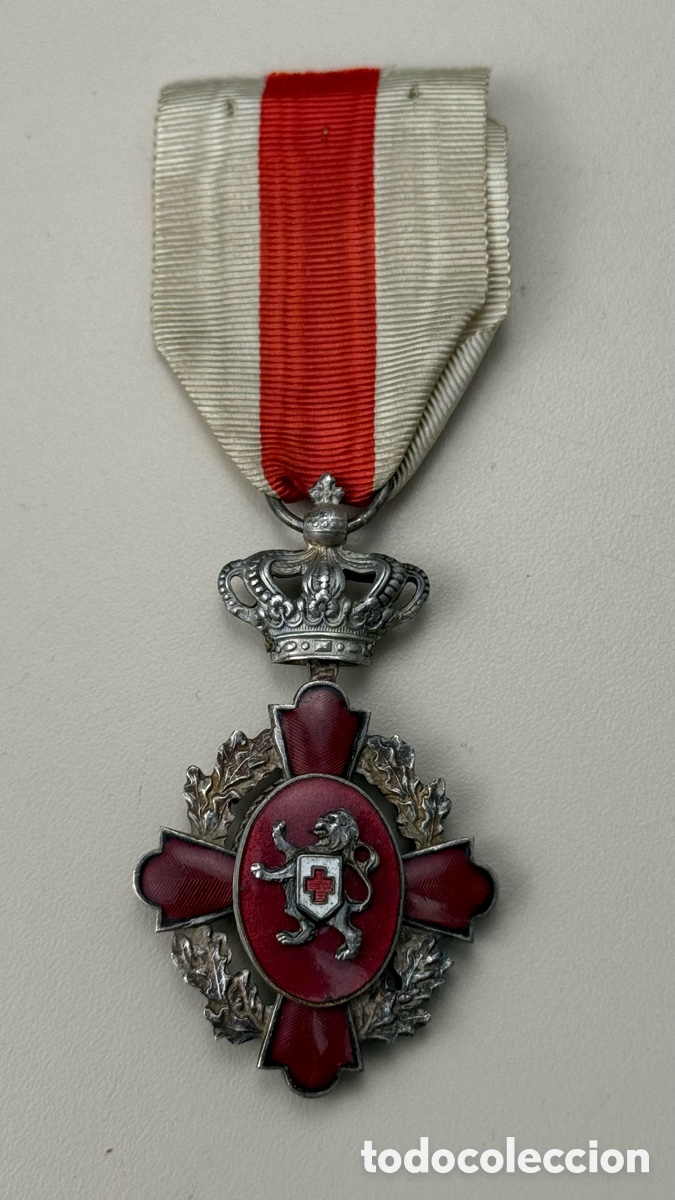 Medallas condecorativas: Medalla condecoraci&oacute;n B&eacute;lgica orden de la Cruz Roja