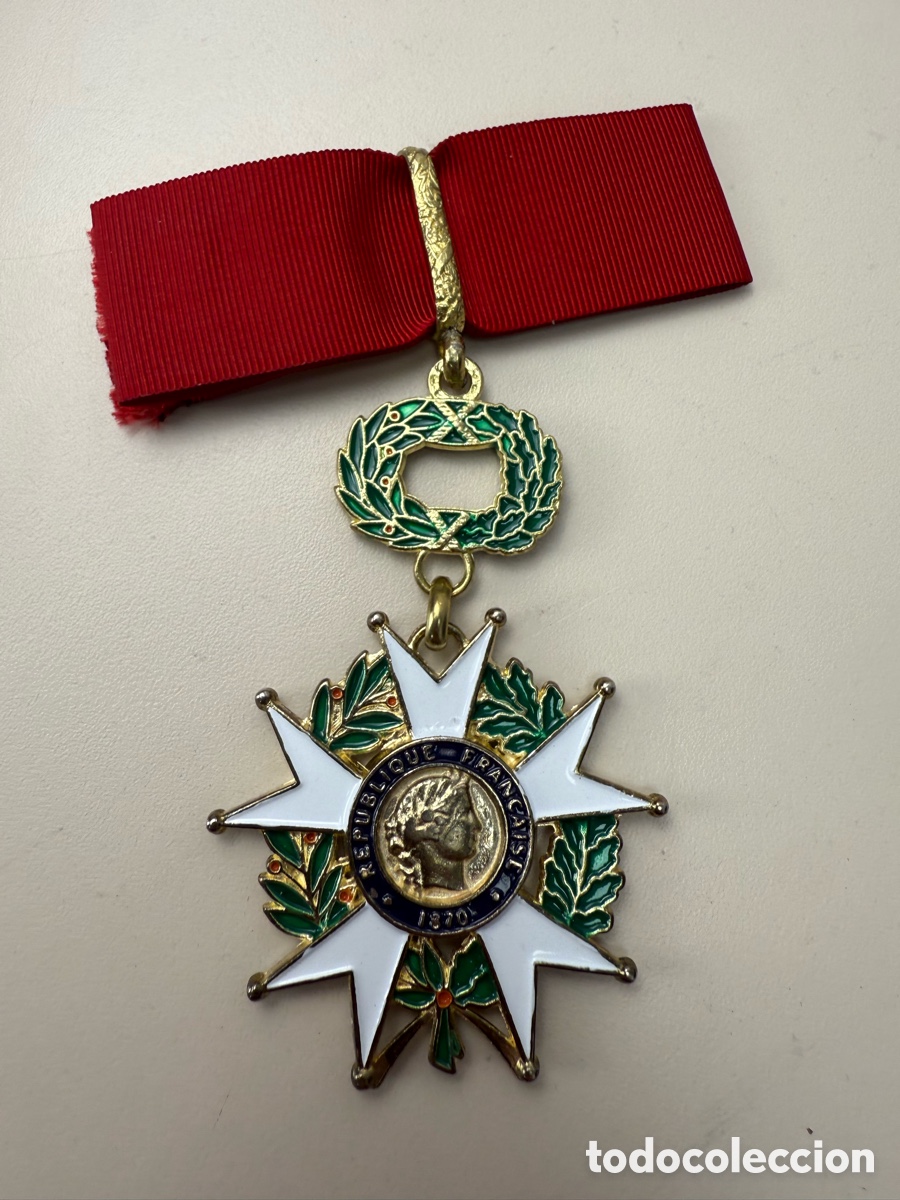 Medallas condecorativas: R&eacute;plica medalla condecoraci&oacute;n republica francesa 1870