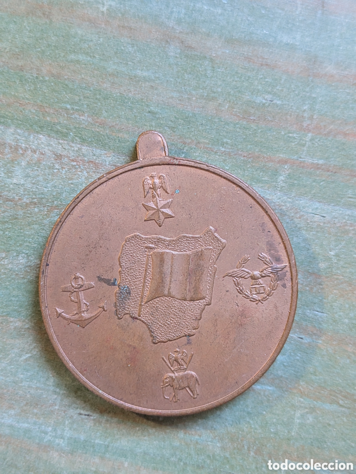 Medallas condecorativas: Medalla Servicio Nacional Nigeria 1966-1970