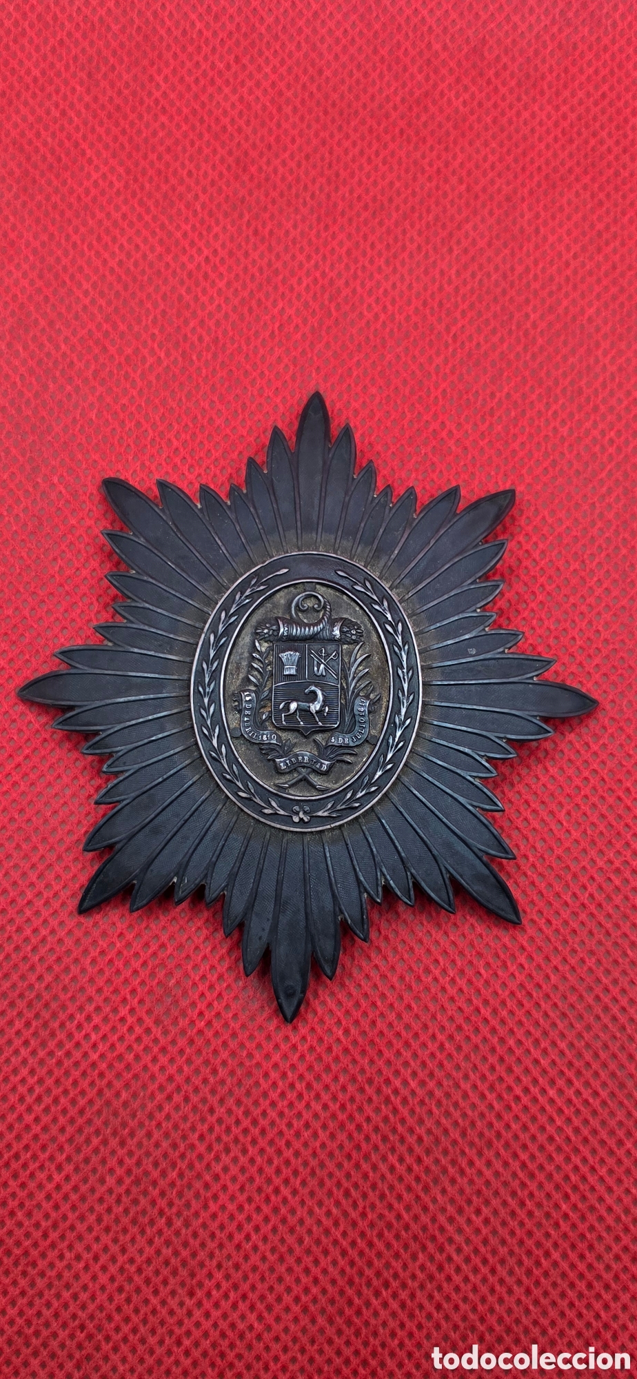 Medallas condecorativas: Antigua Estrella de la Orden del Libertador &ndash; Venezuela &ndash; Finales del siglo XIX / principios del XX