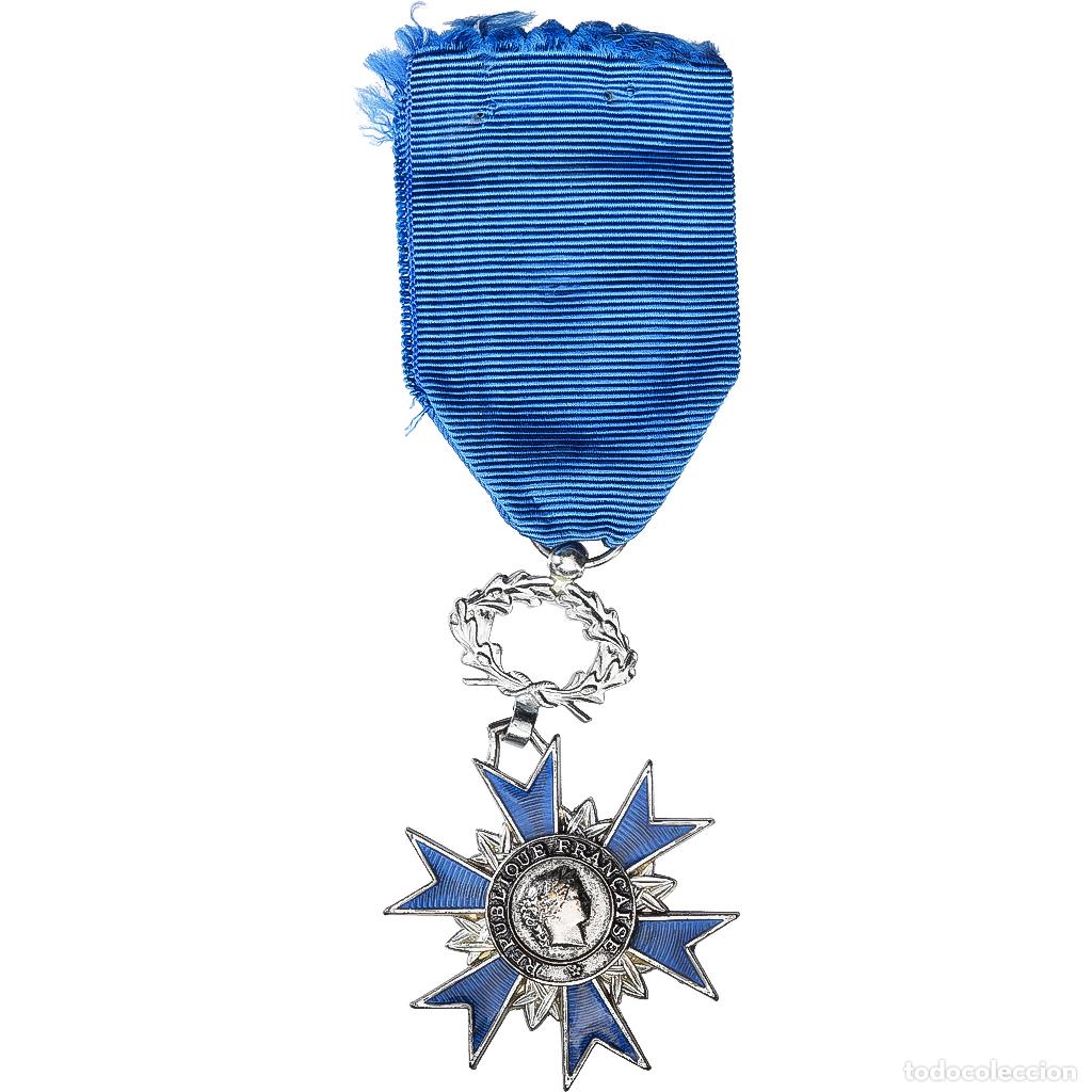 Medallas condecorativas: [#1529278] Francia, Ordre National du M&eacute;rite, medalla, Excellent Quality, Bronce plateado
