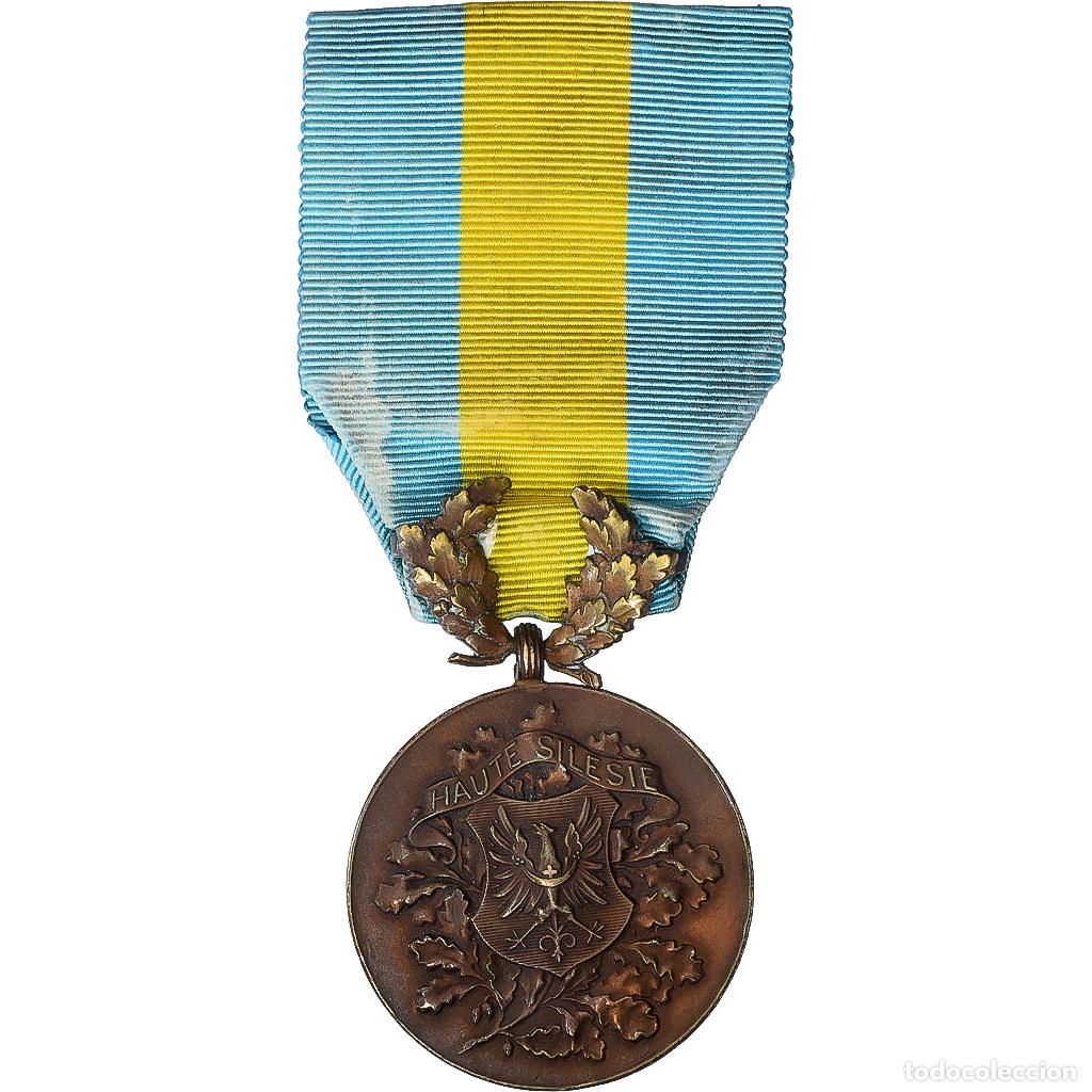 Medallas condecorativas: [#1529090] Francia, Haute Sil&eacute;sie, WAR, medalla, 1922, Muy buen estado, Bronce, 30
