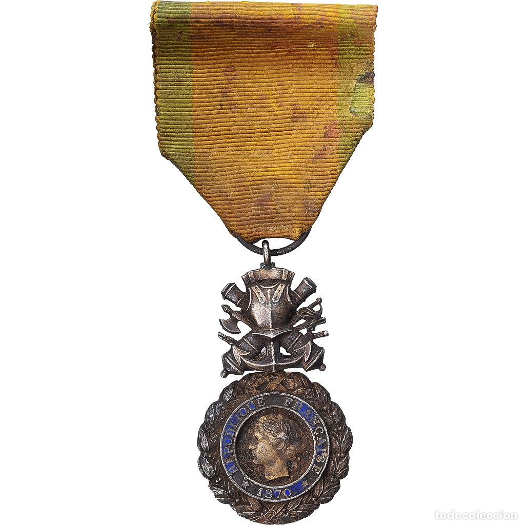 Medallas condecorativas: [#1529125] Francia, Troisi&egrave;me R&eacute;publique, Valeur et Discipline, medalla, 1870, Good