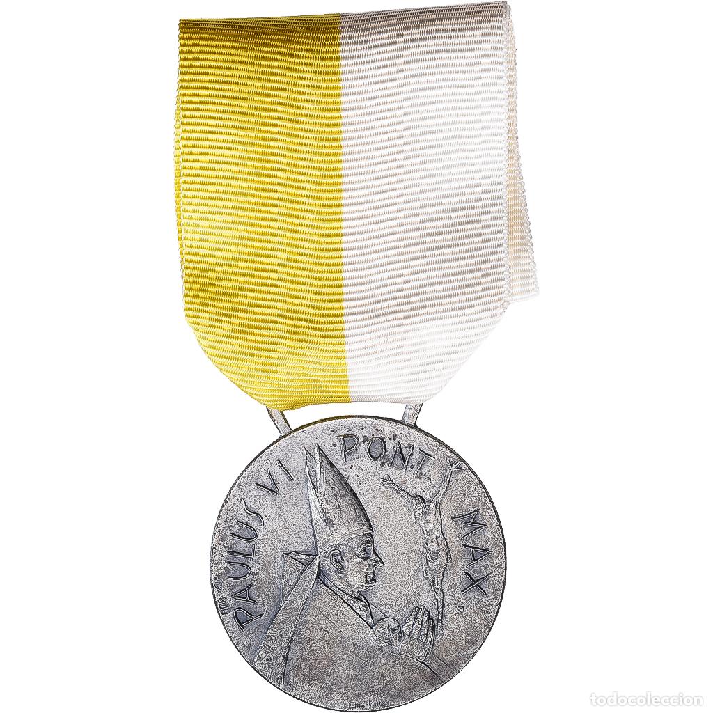 Medallas condecorativas: [#1529132] CIUDAD DEL VATICANO, Paul VI, medalla, Jubilee., Excellent Quality, Manfrini