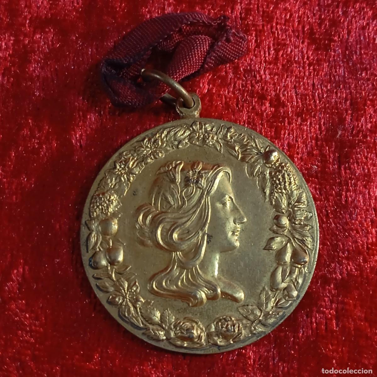 Medallas condecorativas: MEDALLA - HONOR A LA APLICACI&Oacute;N - FIRMADA VEHIL - MODERNISTA - 1930 - GRABADA - RARA / 67