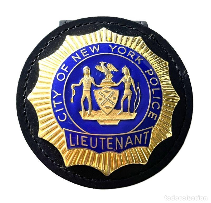Medallas condecorativas: R&Eacute;PLICA PLACA NYPD THEODORE &rdquo;THEO&rdquo; KOJAK, SERIE DE TV KOJAK (1973&ndash;1990) INSIGNIA COLECCI&Oacute;N O COSPLAY