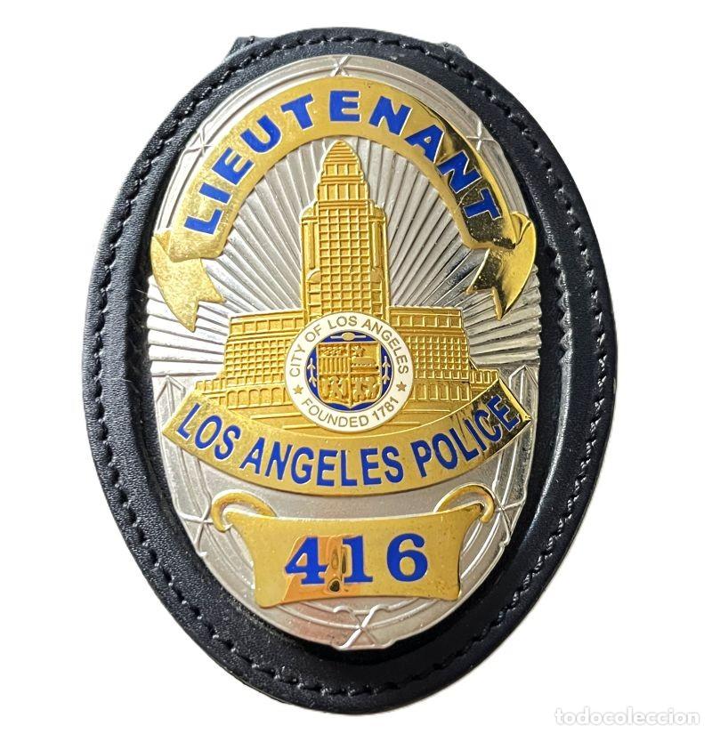 Medallas condecorativas: R&Eacute;PLICA PLACA N.&deg; 416 LAPD TENIENTE Frank Colombo SERIE DE TV &rdquo;Colombo&rdquo; (1968-2003) INSIGNIA COSPLAY