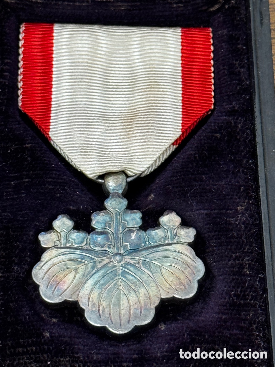 Medallas condecorativas: Medalla Jap&oacute;n de la Orden del Sol Naciente de 8&ordf; clase