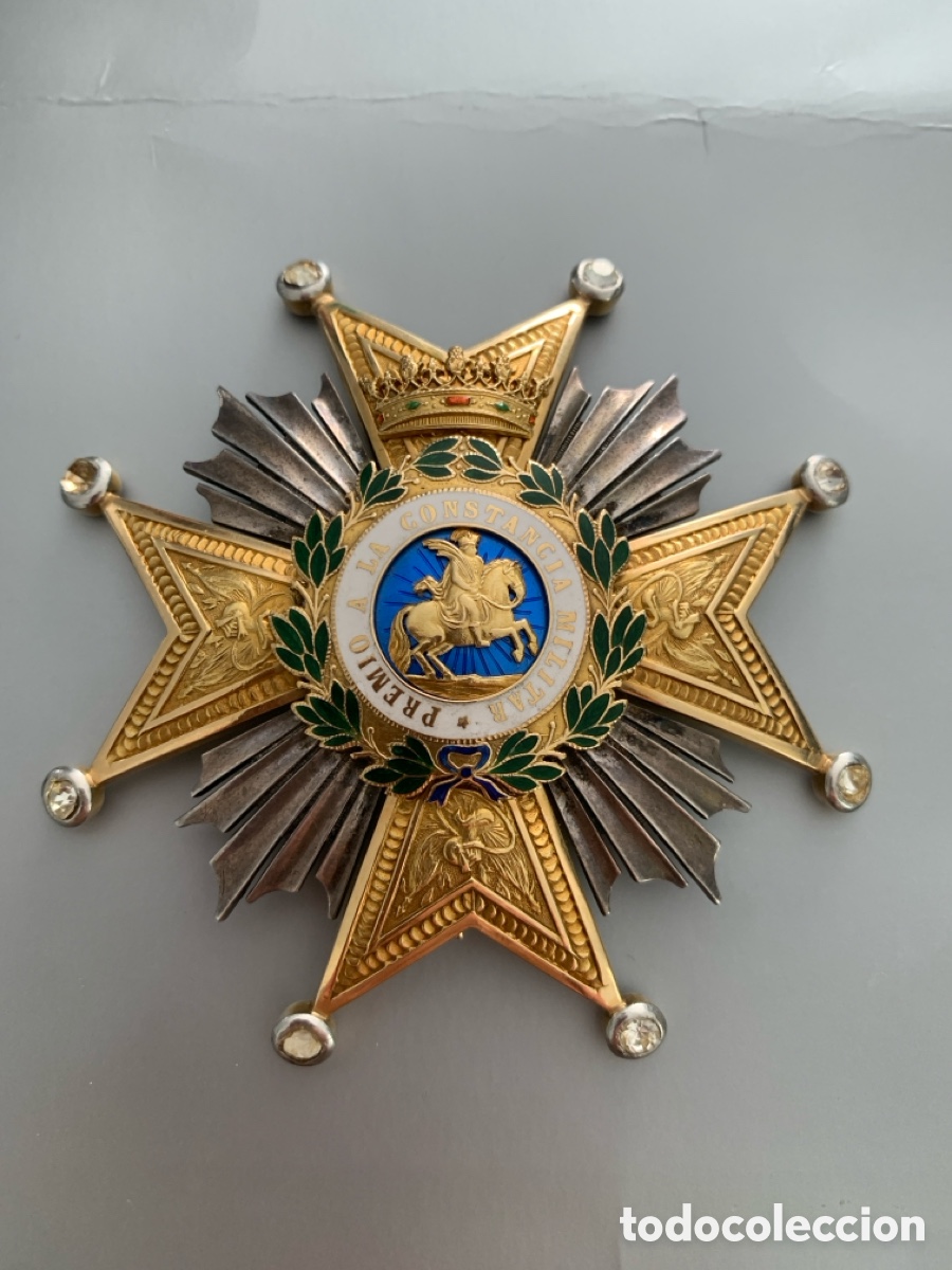 Medallas condecorativas: PLACA PREMIO A LA CONSTANCIA MILITAR, mediados S XX, CEJALBO