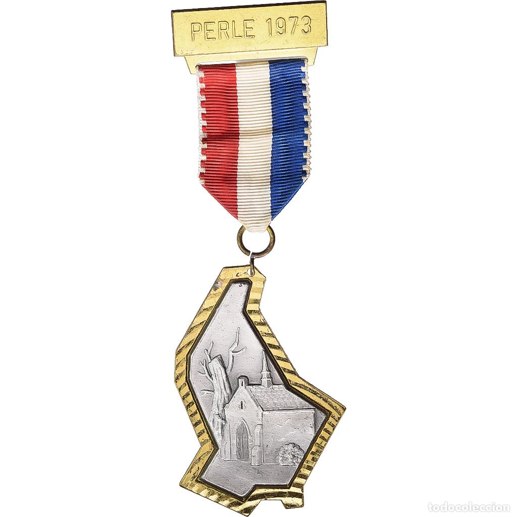 Medallas condecorativas: [#1529465] Luxemburgo, Ville de Perle, medalla, 1973, Excellent Quality, Lat&oacute;n, 67