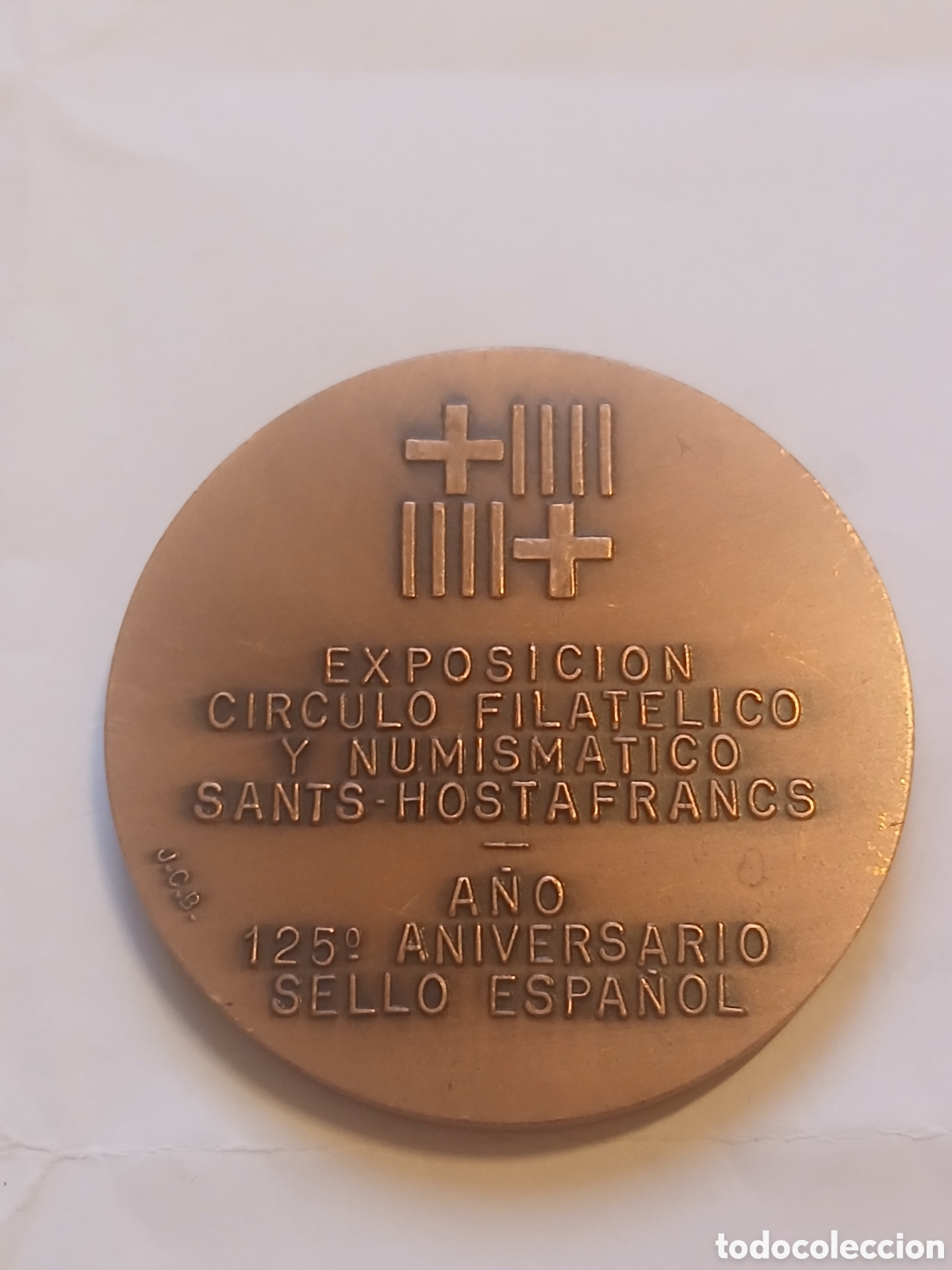 Medallas condecorativas: medalla centauro tranv&iacute;a barcelona a sant