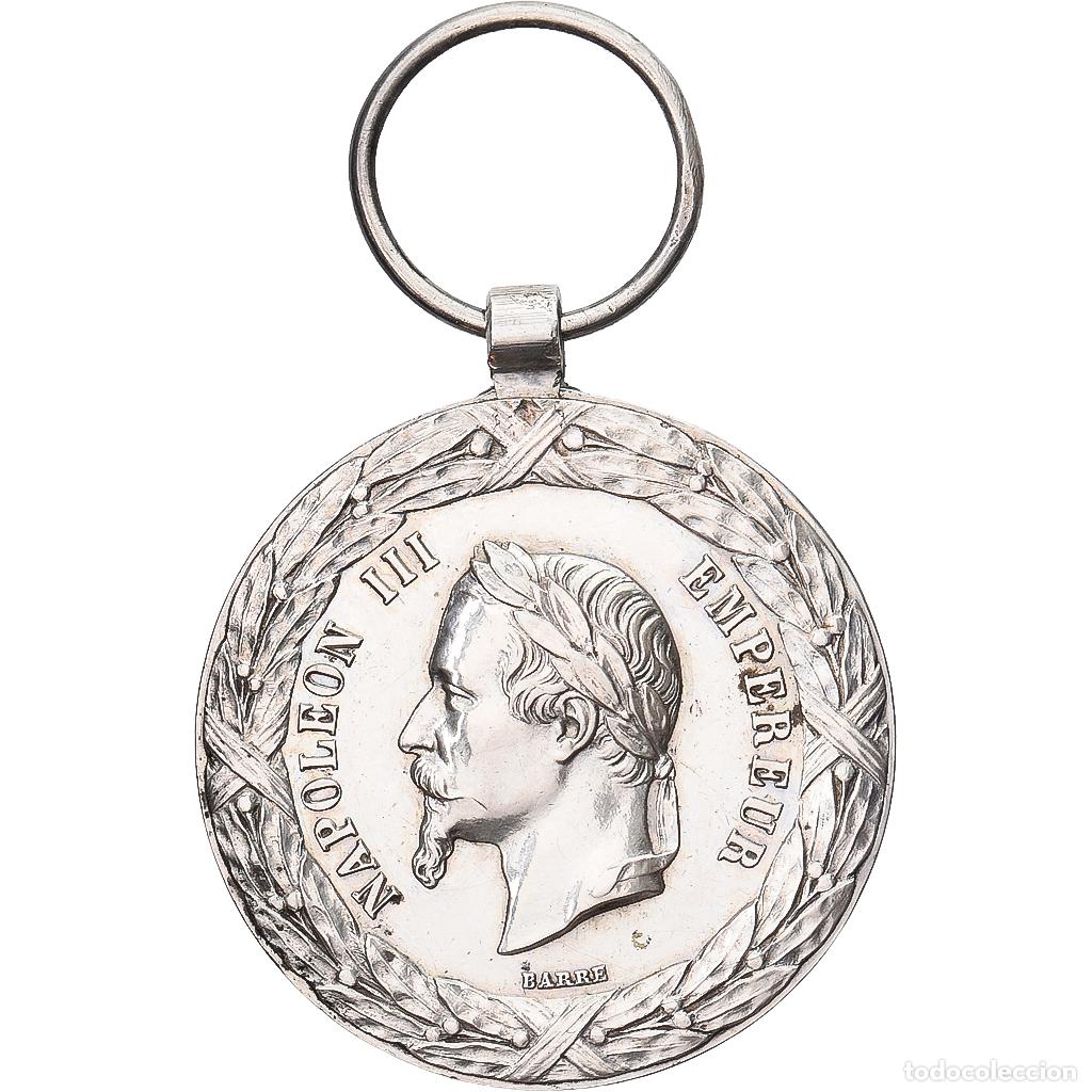 Medallas condecorativas: [#1214948] Francia, Napol&eacute;on III, Exp&eacute;dition du M&eacute;xique, History, medalla, 1862-1863