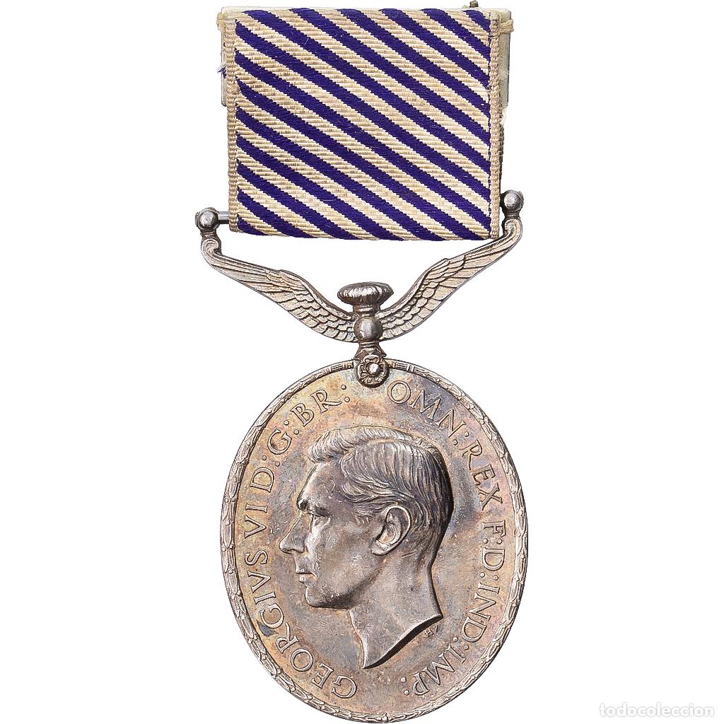 Medallas condecorativas: [#1214990] Reino Unido, Distinguished Flying Medal, WAR, medalla, Georges VI, Excellent