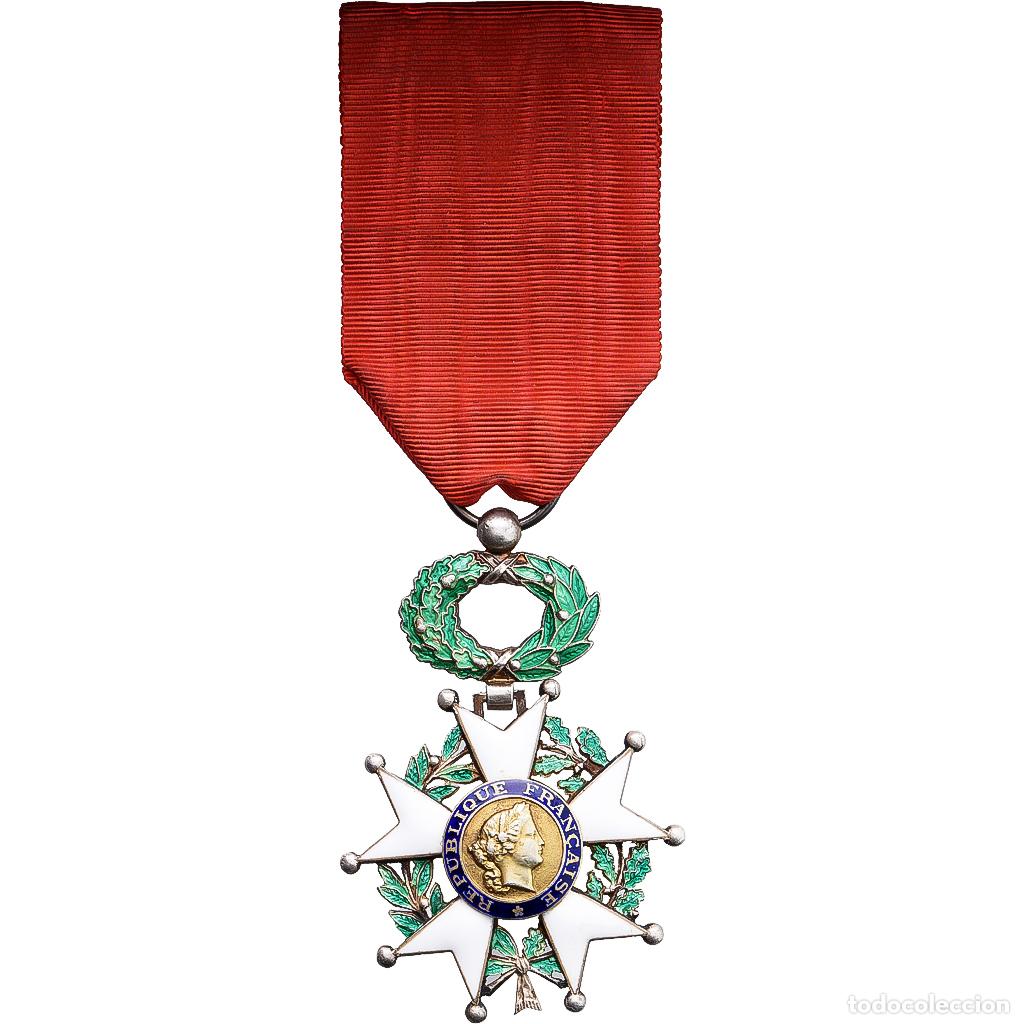 Medallas condecorativas: [#1215119] Francia, L&eacute;gion d'Honneur, Troisi&egrave;me R&eacute;publique, medalla, 1870, Good Quality