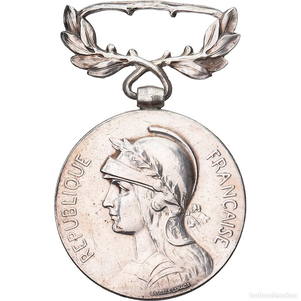 Medallas condecorativas: [#1214947] Francia, M&eacute;daille Coloniale, WAR, medalla, Muy buen estado, Plata, 27