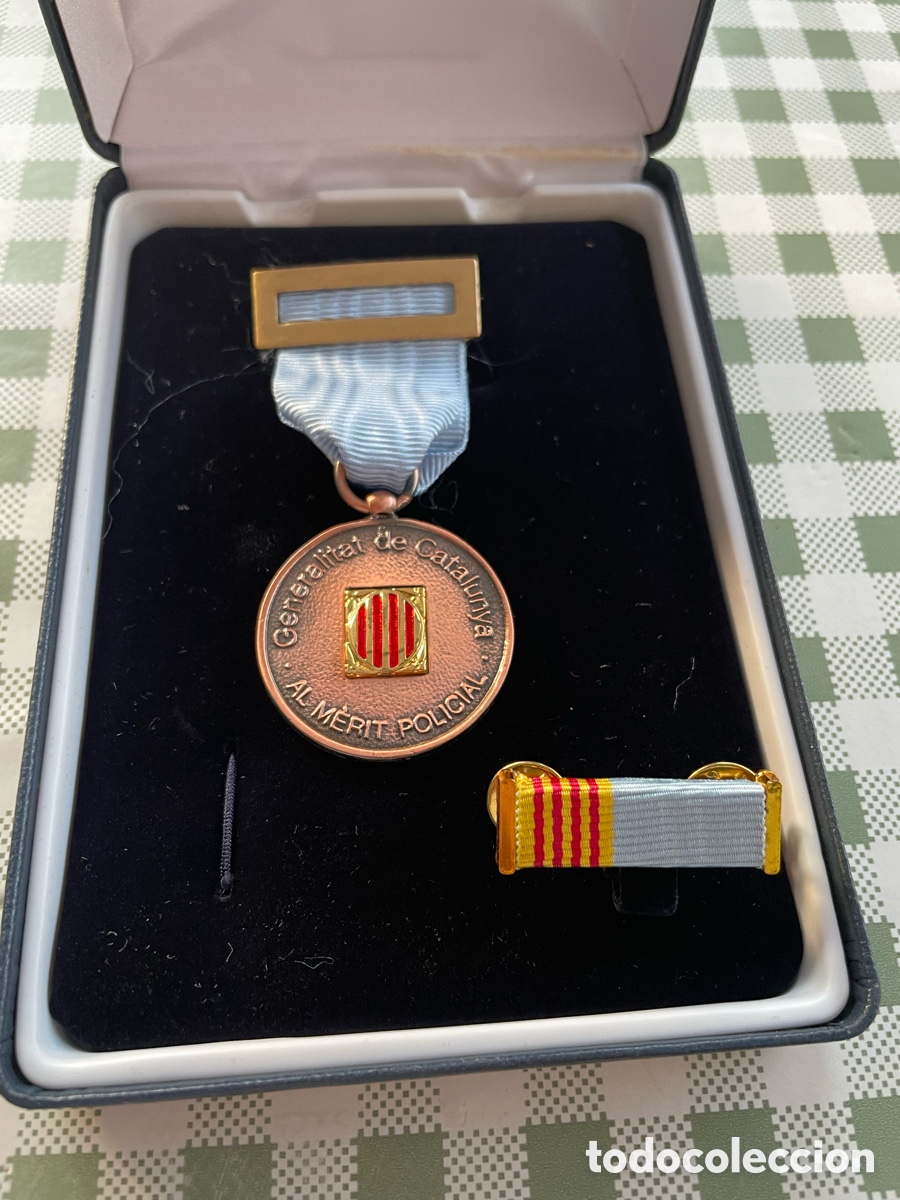 Medallas condecorativas: Medalla de bronce al M&eacute;rito Policial Generalitat de Catalunya - Mossos d'Esquadra